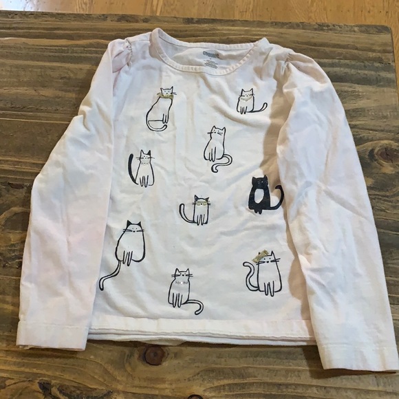 Gymboree Other - Gymboree girls size 7 long sleeve cat tee shirt